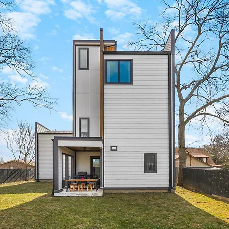 Modern Luxury Rooftop Deck, 3 Mi To Downtown