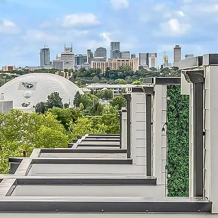 Rooftop Skyline Views Dt Nash Sleeps 12 * Nashville