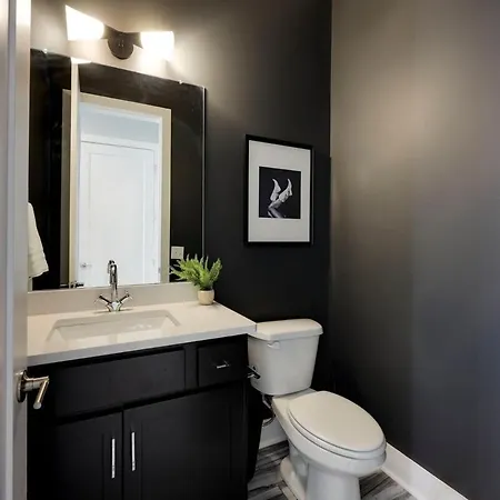 New Lux Townhome 6 Mins To Dt Rooftop Sleeps 12 Holiday home