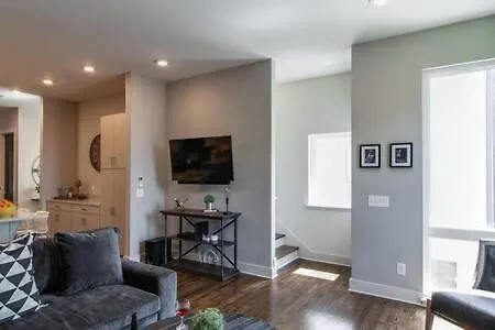 Twin Homes With Airy Rooftops & Photo Ops