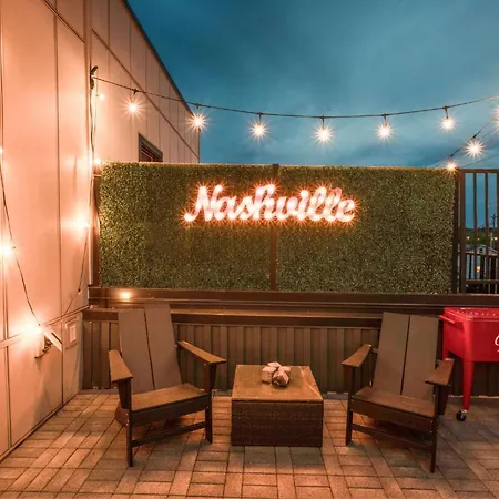 Huge Space 10 Beds Rooftop With City Views Nashville