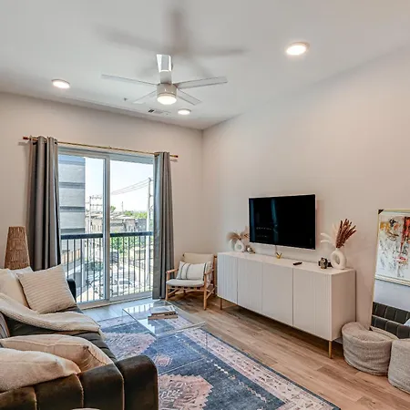 Apartment Modern 2 Mi To Broadway And Downtown