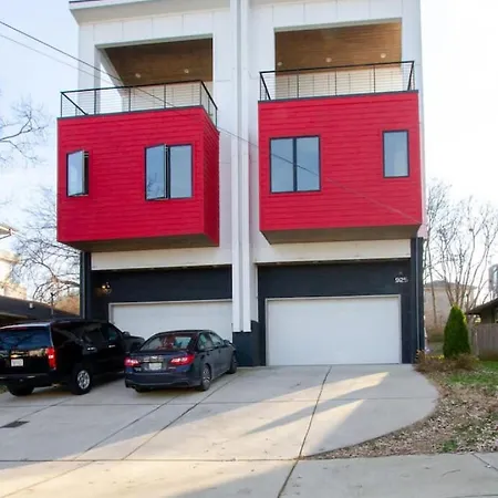 Panoramic View 8 Comfy Beds Multilevel Townhome * Nashville