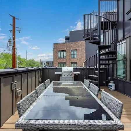 Two Townhomes - Hot Tubs And Rooftop Balconies Nashville