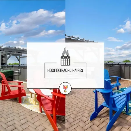 Two Townhomes - Hot Tubs And Rooftop Balconies * Nashville