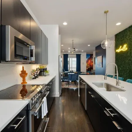 Luxury Double Townhomes With Two Huge Sky Rooftops Nashville