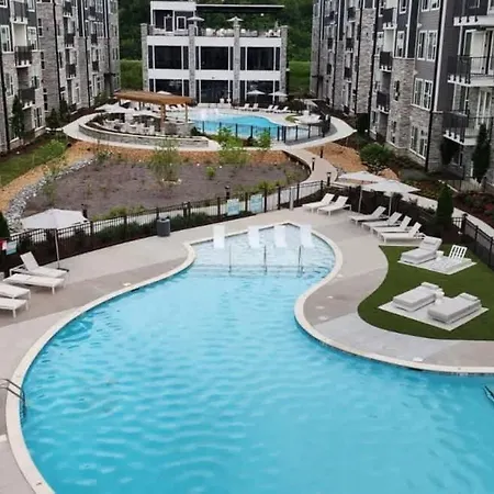 5min To Dt Pool King Bed Full Gym Parking *