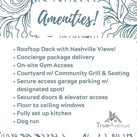Holiday home 5m432- Amazing Two Bedroom 4th Floor Nashville