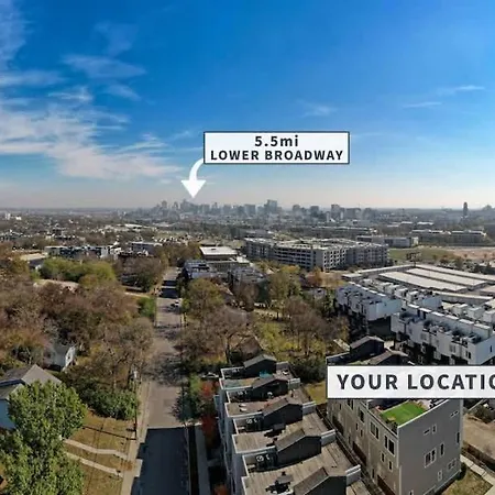 Honky Tonk Hangout - Minutes To Downtown - Rooftop Holiday home Nashville