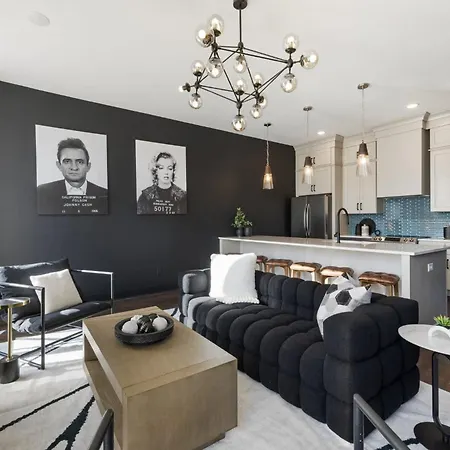 New Iconic Duo 2 Homes & Rooftop Vibes Holiday home Nashville