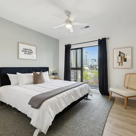 Apartment Skyline Nights Downtown Nash W/ Views, Pool, Gym Nashville