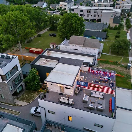 Ultimate Rooftop Double Games Bbq Skyline Views *