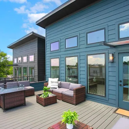 4 Bdr For 12 W Rooftop Deck & Firepit *