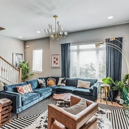 Boho Townhome For 12 Close To Dt Holiday home