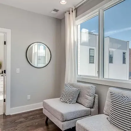 Gulch - Rooftop 360 View With Projector - Garage Holiday home Nashville