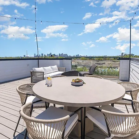 Nimbus-rooftop Deck-hot Tub-mins To Broadway