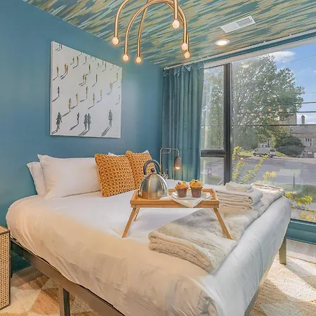 Luxe-rooftop Echo-private Deck-4 Mins Broadway * Nashville