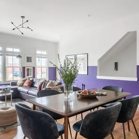 3 Townhomes By Avantstay Sleeps 36 12bdr Mins To Dt Broadway Painted Ladies Holiday home *