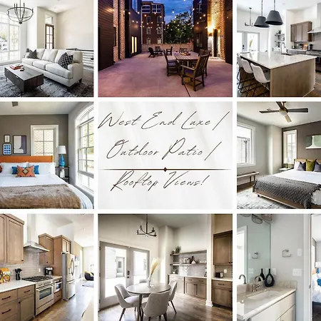 West End Luxe - Outdoor Patio And Rooftop Views Holiday home