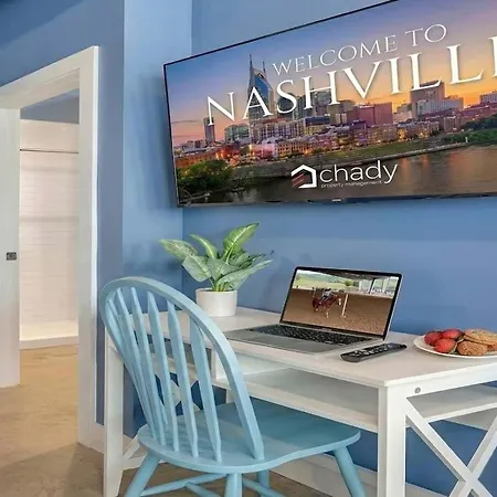 New Studio- 2 Beds 7 Mins To Dt Apartment Nashville