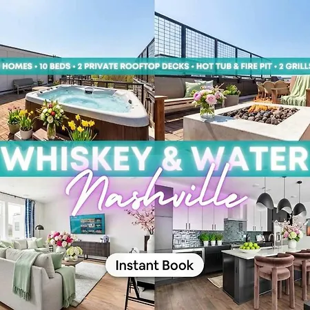 Holiday home Rooftop Hot Tub Fire Pit 6br Near Broadway