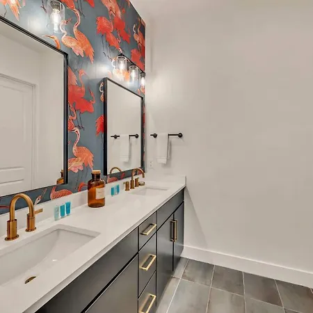 Disco Themed Hot Tub & Rooftop Decks In Nashville