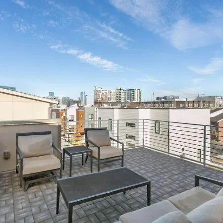 Rooftop Near Gulch And Broadway Sleep 12 * Nashville