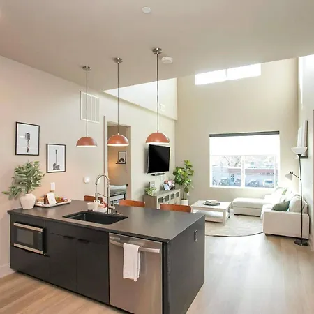 2 Bedroom + Loft Condo, Coffee Shop In Building *
