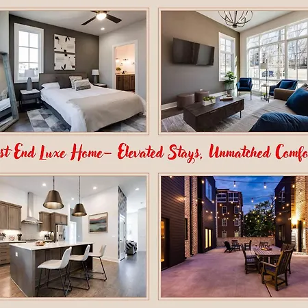 West End Escape - New Build With Rooftop Views Holiday home