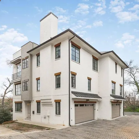 Townhome With Rooftop Garage Pool Table By Belmont And Vanderbilt