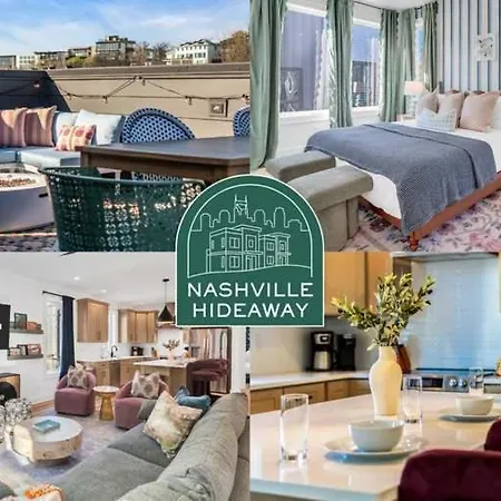 Apartment 4br Getaway - Rooftop Views - Fire Pit