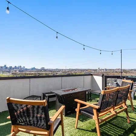 8min To Downtown With Rooftop Golf Grill And Firepit * Nashville