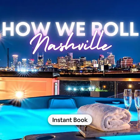 New We Roll Rooftop - Hot Tub With Views - 13 Beds Holiday home *