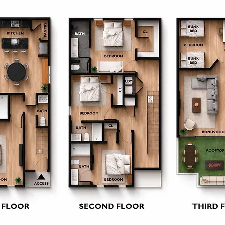 The Waylon - Newly Redesigned, Rooftop With Sauna * Nashville