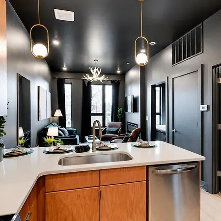East Nash Top-floor 1br | Rooftop Deck | Sleeps 6 Holiday home