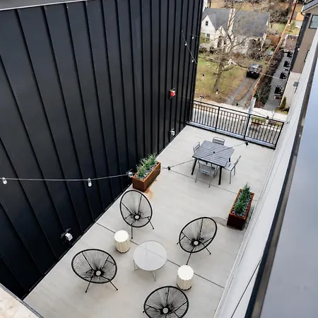 East Nash Top-floor 1br | Rooftop Deck | Sleeps 6 Holiday home Nashville