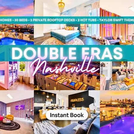 Taylor Swift Inspired Hot Tub Rooftop Deck Views * Nashville