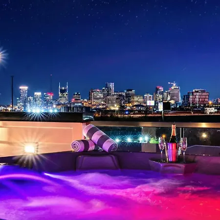 Taylor Swift Inspired Hot Tub Rooftop Deck Views