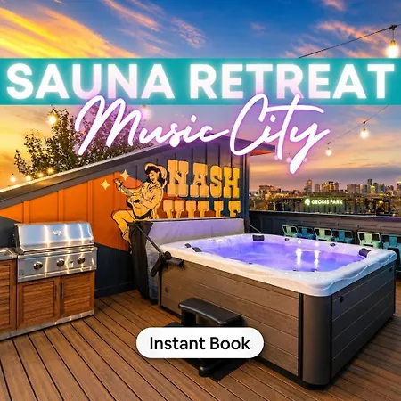 Rooftop Deck Hot Tub Game Downtown * Nashville