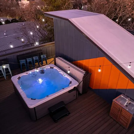 4 Rooftop Decks 4 Hot Tubs Game & Sauna