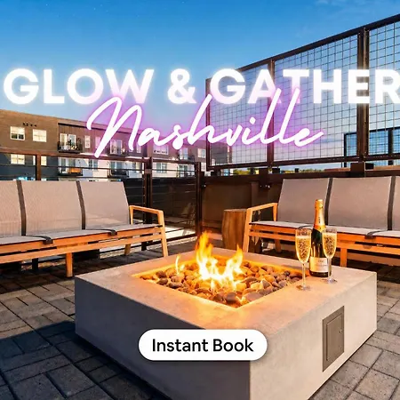 Rooftop Fire Pit & Skyline Views Near Broadway * Nashville
