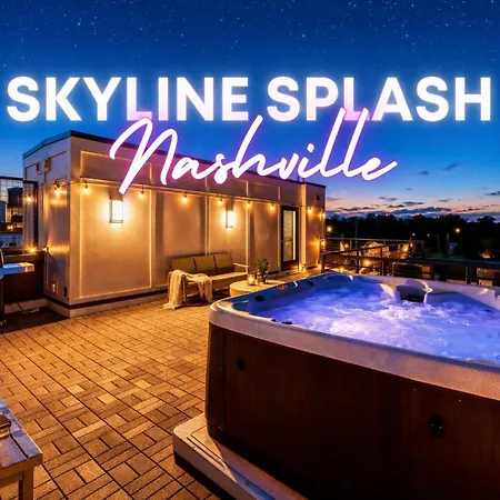 Rooftop Hot Tub & Skyline Views Near Broadway * Nashville