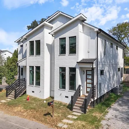 Apartment Ave Sleeps 8 2 Master Huge Parking Nashville