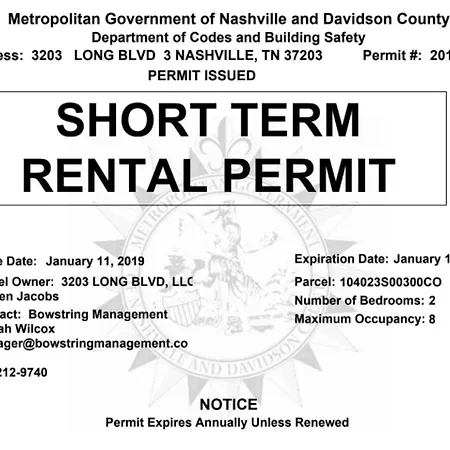 Spacious 3-story West End | Free Garage Parking For 2 | Walk To Vanderbilt & Music Row * Nashville