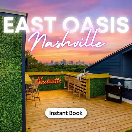 New East Oasis 13beds Roofdeck Free Parking Nashville
