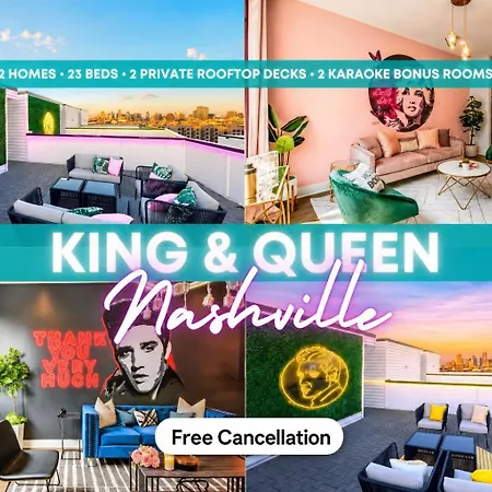 King & Queen 2 Homes - 24 Beds Views Holiday home