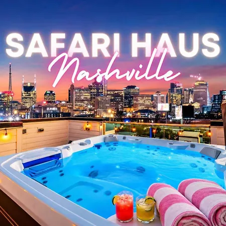 Disco Themed Hot Tub & Rooftop Decks In Holiday home *