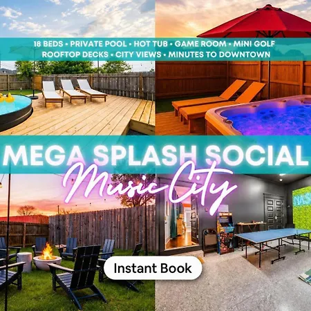Private Pool Game Compound Minutes To Broadway Holiday home *