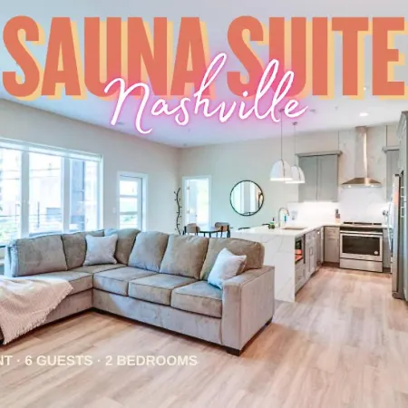 Apartment Prime West End 2br W, Sauna And Balcony Near Vandy!