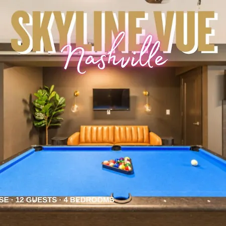 Skyline Vue 4 6 Baths Rooftop, Game Holiday home *